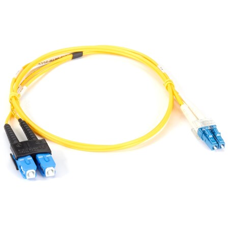 Black Box Single-Mode, 9-Micron Duplex Fiber Optic EFN310-003M-SCLC
